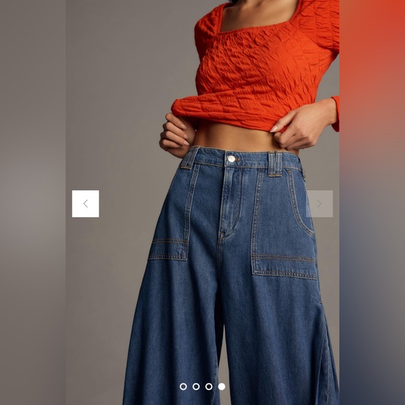 NWOT Pilcro Wharfside High-Rise Jogger Jeans, Various Sizes NWOT - Picture 4 of 9